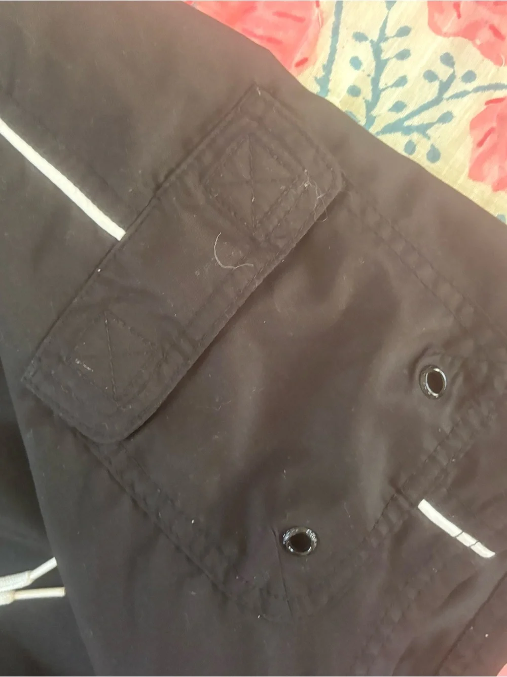 O'Neill Black and White Swim Shorts
